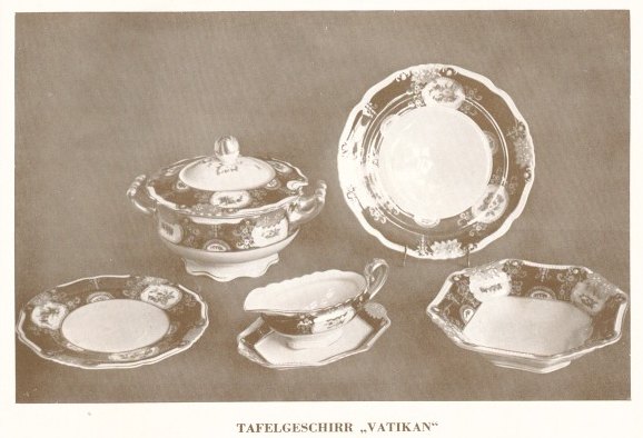 Tafelgeschirr Vatikan