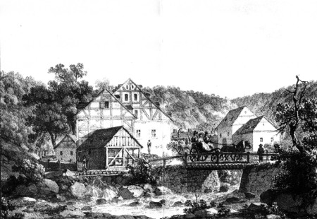 ehemalige Grundzimmerm�hle 1808